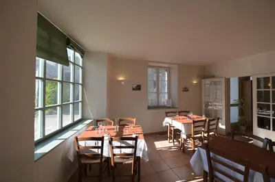 Coin salon dans l'établissement Auberge De L'Omois