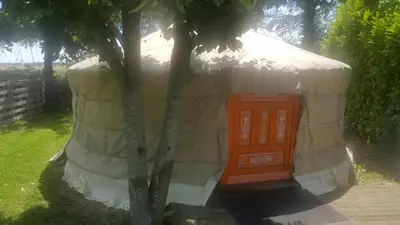 Plan de l'établissement Yourte 4 personnes proche Provins et Disney