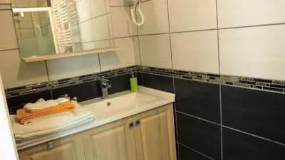 Salle de bains dans l'établissement Passion Et Terroir