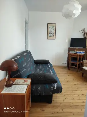Coin salon dans l'établissement Le Clos du Val