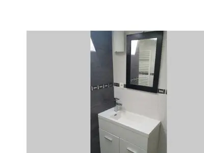 Salle de bains dans l'établissement Le Nid de Sacha