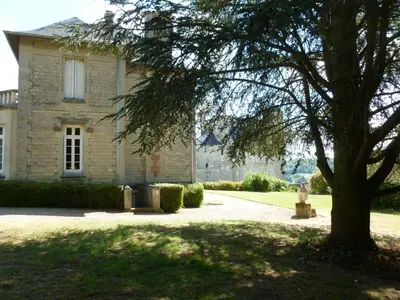 Jardin de l'établissement La chambre au Château