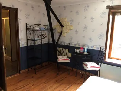 Un ou plusieurs lits dans un hébergement de l'établissement El Rancho Criollo Rooms and Gites