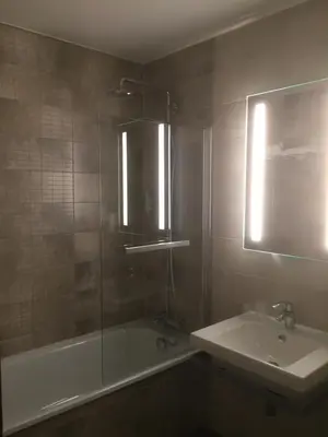 Salle de bains dans l'établissement Le Clos De Mutigny