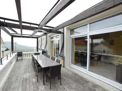 Balcon ou terrasse dans l'établissement VOIRIN Valérie