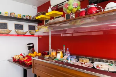 Nourriture dans l'hôtel ou à proximité