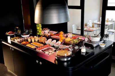 Nourriture dans l'hôtel ou à proximité