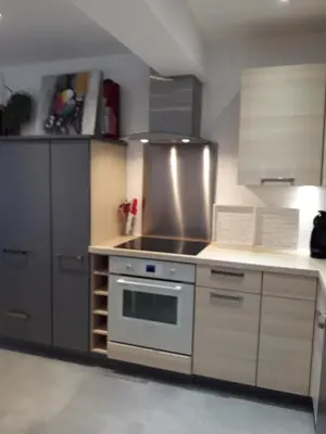 Cuisine ou kitchenette dans l'établissement Flor'Ever en Champagne