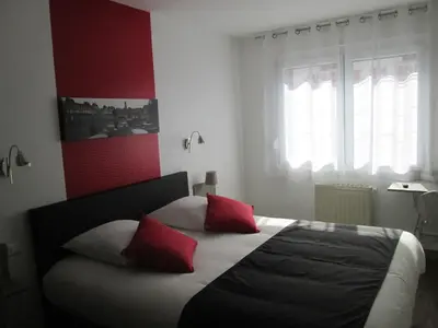 Un ou plusieurs lits dans un hébergement de l'établissement Auberge en Ardenne