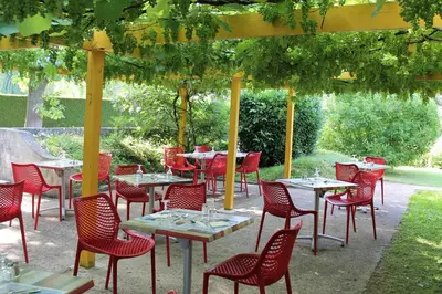 Jardin de l'établissement Hotel Bonanite