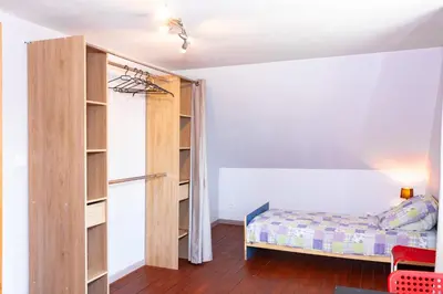 Un ou plusieurs lits dans un hébergement de l'établissement Maison de village Salency