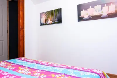 Un ou plusieurs lits dans un hébergement de l'établissement Maison de village Salency