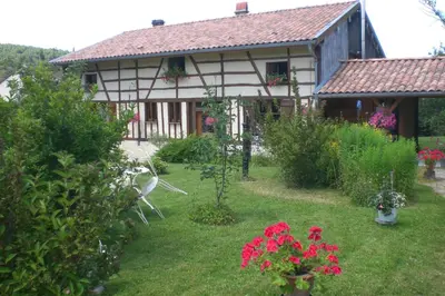 Jardin de l'établissement La maison du bûcheron