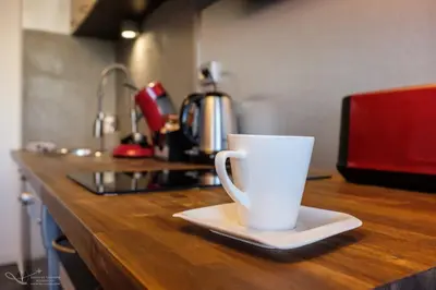Cuisine ou kitchenette dans l'établissement ADsweet