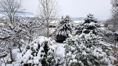 L'établissement La Villa Geiss en hiver