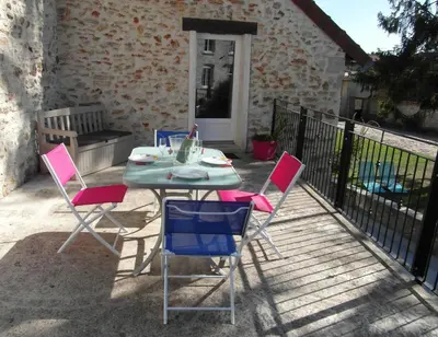 Balcon ou terrasse dans l'établissement La Grand Cour