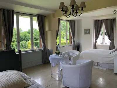 Plan de l'établissement Chambre d'hotes Romance