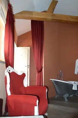 Coin salon dans l'établissement Le Clos Margot