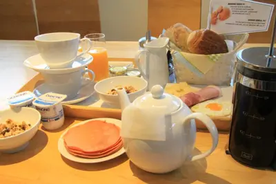 Nourriture dans le B&B/chambre d'hôtes ou à proximité