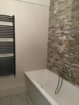 Salle de bains dans l'établissement Chambre d'hôte-abc