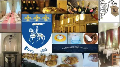 Plan de l'établissement Hôtel De La Banniere De France