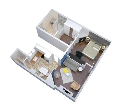 Plan de l'établissement MM Suites Cathédrale