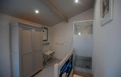 Salle de bains dans l'établissement Le pigeonnier