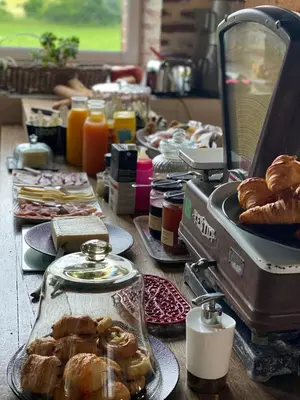 Nourriture dans le B&B/chambre d'hôtes ou à proximité