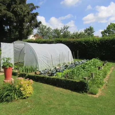 Jardin de l'établissement au jardin Fessard