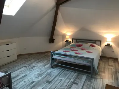 Un ou plusieurs lits dans un hébergement de l'établissement Le gîte du Canal des Ardennes