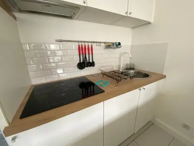 Plan de l'établissement Studio Morgane-balcon couvert-wifi-près centre-linge et ménage