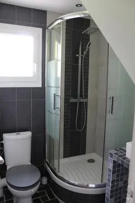Salle de bains dans l'établissement Le Poule House