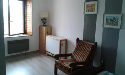 Coin salon dans l'établissement Chambre D'Hôtes avec petit Déjeuner