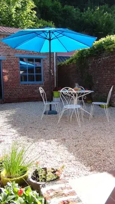 Jardin de l'établissement Chez Louise