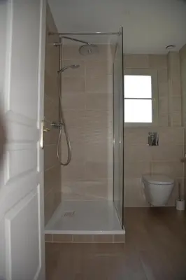 Salle de bains dans l'établissement la maison du saussoy