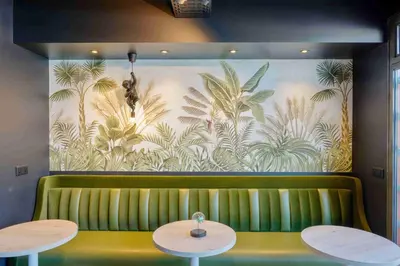 Coin salon dans l'établissement Kyriad Crepy En Valois