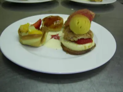 Nourriture dans l'hôtel ou à proximité