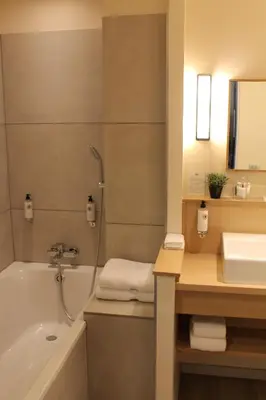 Salle de bains dans l'établissement Hotel Maison Lia