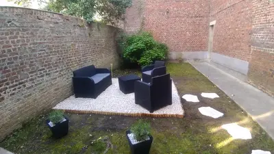 Jardin de l'établissement La Cotonnerie