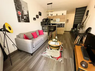 Cuisine ou kitchenette dans l'établissement Villa Napoléon