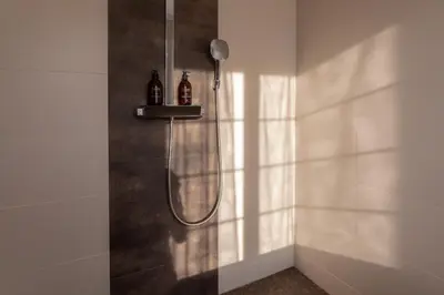 Salle de bains dans l'établissement le clos des belvals