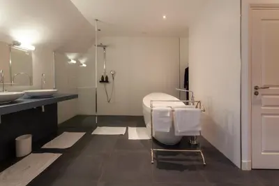 Salle de bains dans l'établissement le clos des belvals