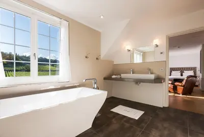 Salle de bains dans l'établissement le clos des belvals