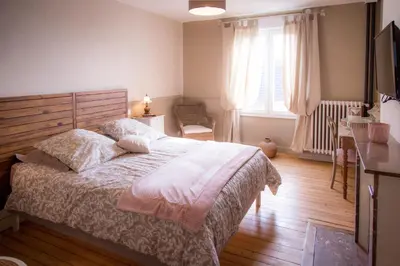 Un ou plusieurs lits dans un hébergement de l'établissement Domaine La Garence