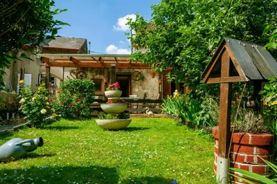 Jardin de l'établissement Gîte 