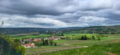 Paysage naturel près de la maison de vacances