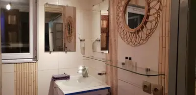 Salle de bains dans l'établissement Le Coq de Champagne