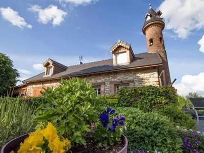 Jardin de l'établissement Le Chalet Champenois