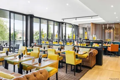 Restaurant ou autre lieu de restauration dans l'établissement Aiden by Best Western T'aim Hotel & SPA