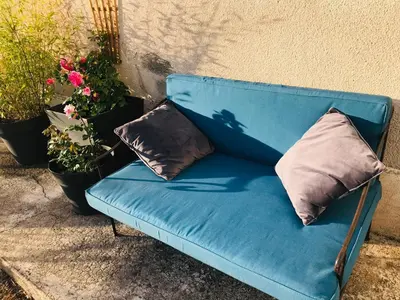 Coin salon dans l'établissement LE JABLOIRE